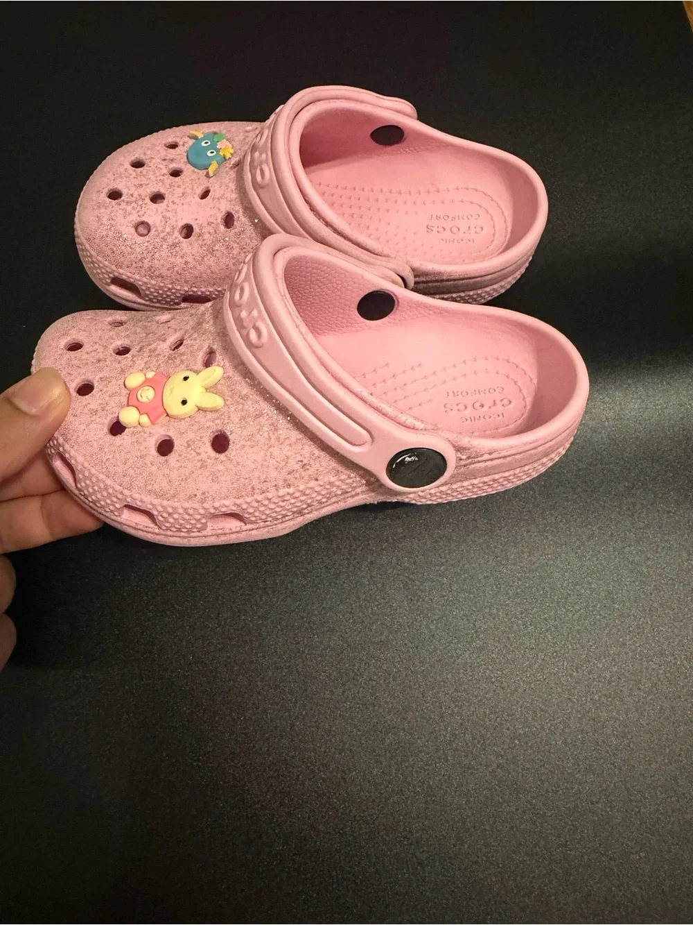 CROCS cute pink
